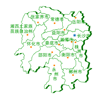 湖南省地图