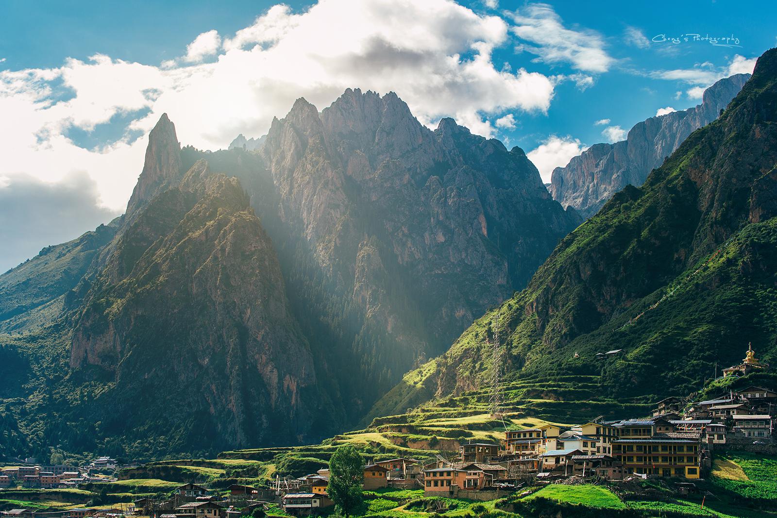 兰州、河它温泉谷、扎尕那、九寨沟、拉卜楞寺、4日游