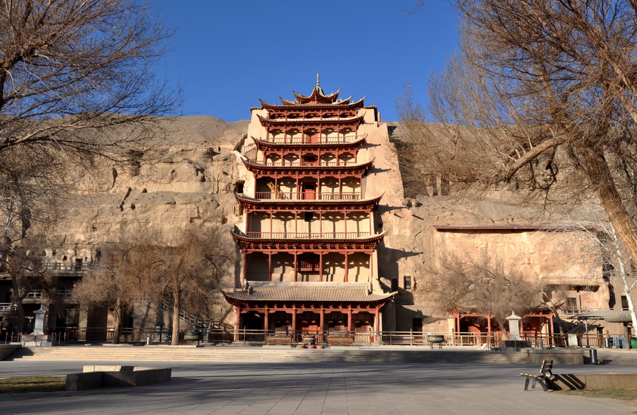 【敦煌莫高窟】单人门票+敦煌祁连大酒店+沙漠露营狂欢